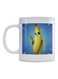 Characters Fortnite Printed Mug White/Blue/Yellow