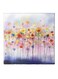 Flower Pattern Hidden Frame Canvas Wall Painting Multicolour 50 x 50cm