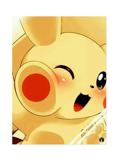 Pokemon Metal Plate Poster Multicolour 15x20centimeter