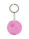 Hearts Printed Double Sided Keychain