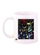 Sonic Video Game Printed Mug White Black Green