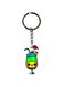 Cartoon Themed Single Sided Keychain