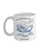 Sister Memorial Printed Coffee Mug White/Blue/Black 8x9.5x8cm