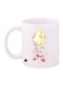 Printed Sonic Mug Pink/Yellow/White
