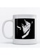 Luffy One Piece Printed Mug White/Black