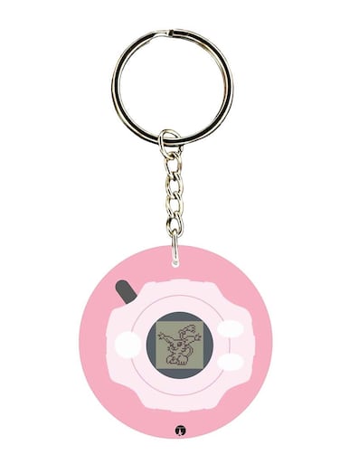 The Anime Digimon Printed Keychain