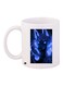 Wolf Printed Coffee Mug White/Blue/Black 11ounce