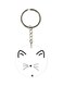 Cartoon Printed Single Sided Pocket Keychain