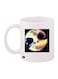 Sonic Game Printed Coffee Mug White/Blue/Beige