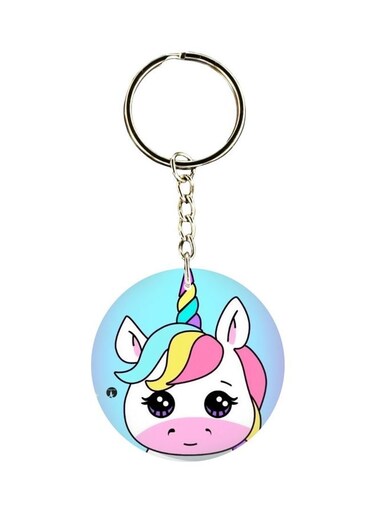 Cartoon Printed Keychain