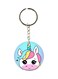 Cartoon Printed Keychain