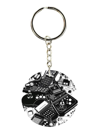 Controllers Printed Keychain