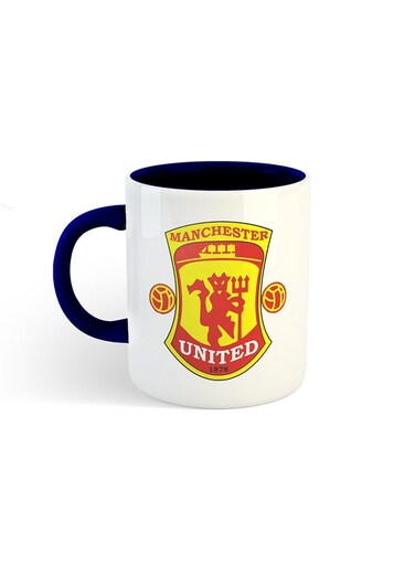 Sport Club Printed Mug White/Navy
