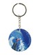 Disney Character Printed Keychain White/Black