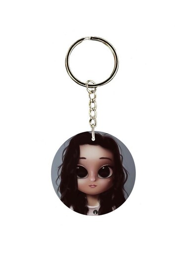 Cartoon Themed Single Sided Key Chain