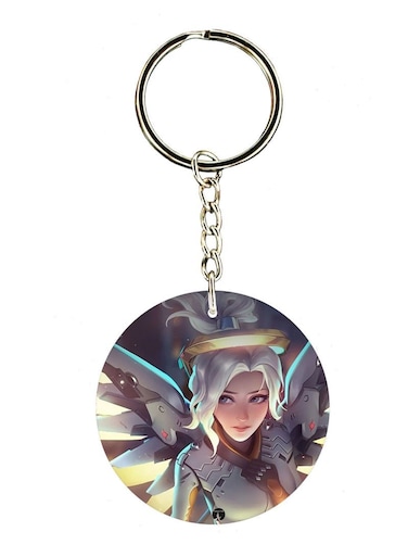 Overwatch Double Side Printed Keychain