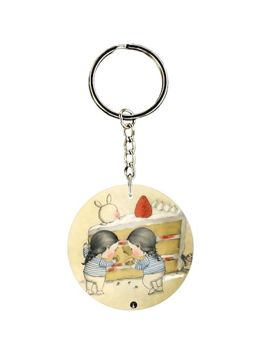 Double Sided Printed Keychain