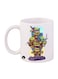 Teenage Mutant Ninja Turtles Printed Mug White/Green/Purple 12ounce