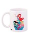 Disney Princess Printed Coffee Mug White/Red/Blue 11ounce