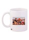 Cartoon Printed Coffee Mug White/Beige/Grey 11ounce