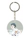 Anime Digimon Double Side Printed Keychain