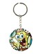 Double Sided Sponge Bob Printed Keychain