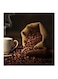 Coffee MDF Wall Painting Brown 30x30centimeter