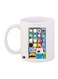 Adventure Time Printed Coffee Mug White/Grey/Blue