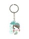 Cartoon Themed Single Sided Keychain