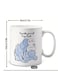 Ceramic Mug with Arabic Calligraphy &amp; Whimsical Blue Creature Design in Green