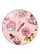 Girly Stuff Printed Fridge Magnet Round Multicolour