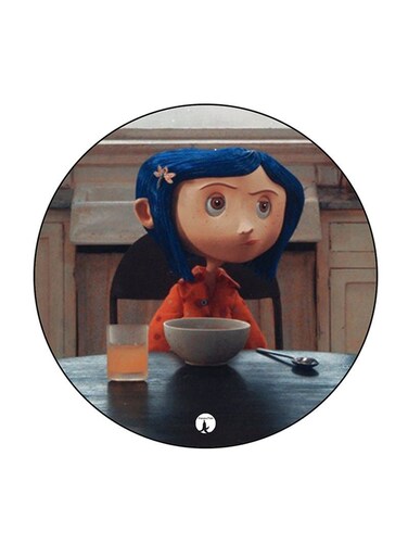 Coraline Printed Fridge Magnet Round Multicolour