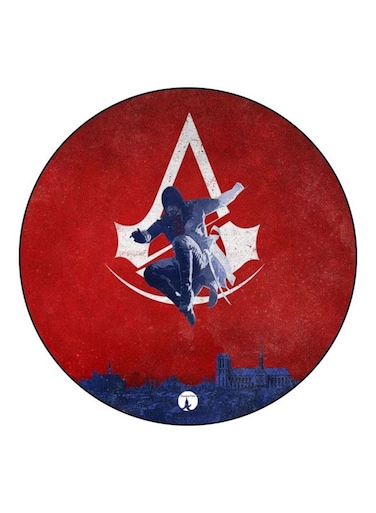 Assassin's Creed Printed Fridge Magnet Red/Blue/White
