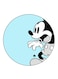 Disney Printed Fridge Magnet Round Multicolour