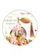 Perfume Printed Fridge Magnet Multicolour