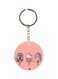 Ice Cream Printed Dual Sided Keychain
