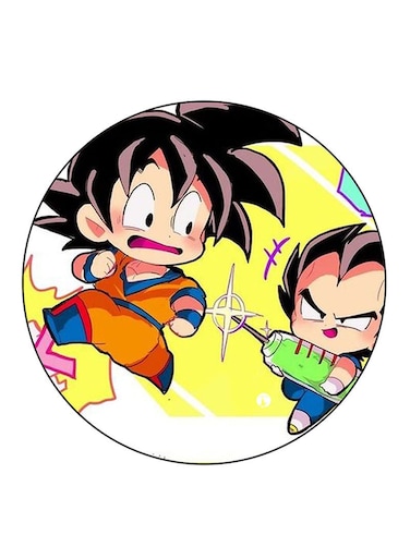 The Anime Dragon Ball Printed Fridge Magnet Multicolour