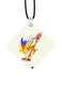 Sonic Printed Car Mirror Pendant
