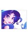 Disney Princess Themed Metallic Plate Blue/Beige/Pink 20x15cm