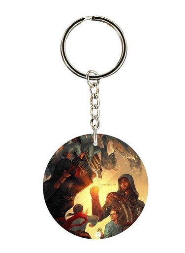 Assassins Creed Printed Keychain
