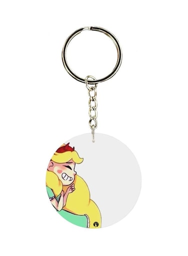 Girl Printed Keychain