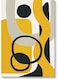 Abstract Wall Painting Multicolour 40x60cm