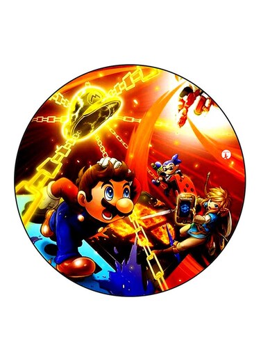 The Video Game Super Smash Bros Printed Fridge Magnet Multicolour