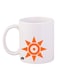 Digi mon Printed Mug White Blue Purple 11ounce