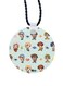 Printed Car Mirror Pendant
