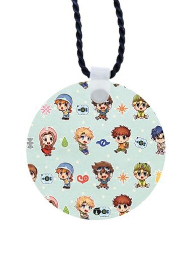 Printed Car Mirror Pendant