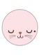 Kitty Printed Fridge Magnet Pink/Brown 5.5cm