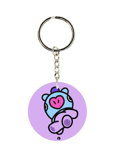 Cartoon Themed Dual Sided Keychain