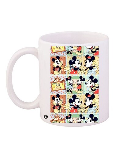 Printed Coffee Mug Multicolour
