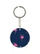 Bird Printed Single Sided Keychain